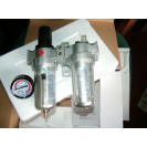 WEONE SFC-400 1/2" Aluminum Alloy Pneumatic Air Filter Regulator Lubricator