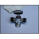 1/4" x 1/4" Floor Tap Safety Valve Chrome Finish. Wade