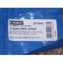 Marley SFW44 110mmm intumescent pipe wrap fire protection