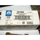Pressure relief valve. Mueller AQ15504 1/2" MPT x 5/8 FL  200 Psi release