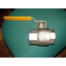 2.5"  Full Bore Ball Valve Female x Female Brass nickle plated Dn65 600 wog PN40