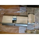 Thumbturn Oval door Lock 30/ 30 Abus  Satin finish two key.