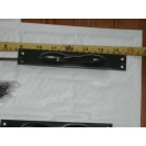 Flush door bolt , 12" standard bar ,flush fitting Dark Brown pair.