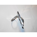 Stainless steel ring pull - C quip 10A-86022 Marine door, cupboard 38mmx 48mm Bundle of four pieces.